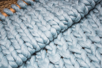 chunky blanket