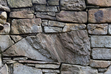 Wall of natural stone. Texture for background and design.