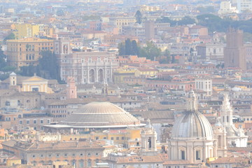 Fototapeta na wymiar Bright November in Rome