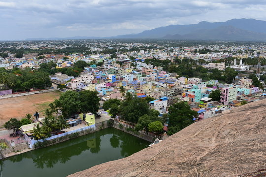Dindigul, Tamilnadu, India - July 13, 2018: Dindigul Malaikottai