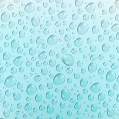 Seamless background with water drops