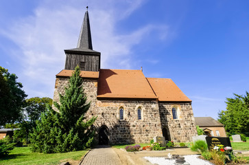 Dorfkirche Metzelthin (Wusterhausen/Dosse), Brandenburg, Deutschland