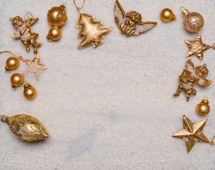 christmas background with stars and place for text