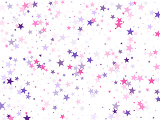 Magic sparkles decorative print.