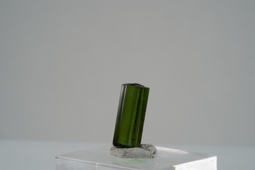 Turmalin, Edelstein, Grün, Bruch, Namibia, Mineral, Kristall, Edelstein