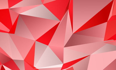 Red geometric background