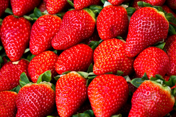 Fresas en repetición