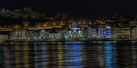 Obraz premium Porto at night