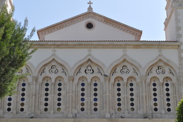 Fototapeta na wymiar The beautiful Orthodox church of Agia Napa in Cyprus