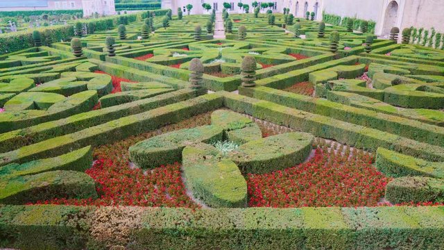 Villandry chateau and garden