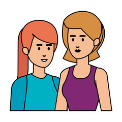 couple of women characters