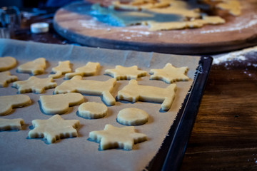 Plätzchen backen im Advent