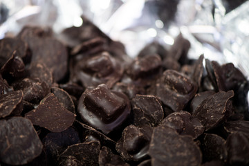 Dried fruits and nuts on local food market in Lisbon