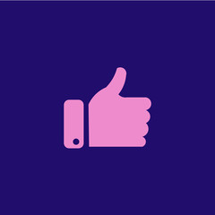 Like Icon Logo Vector Design Illustration