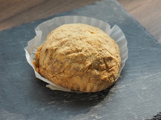 동그란 콩 크림 빵 