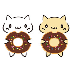 ねこドーナッツ