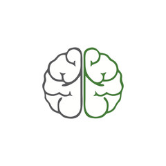 abstract brain logo