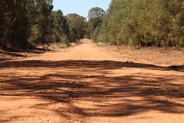 Australian outback road