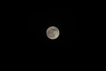 luna llena en diciembre