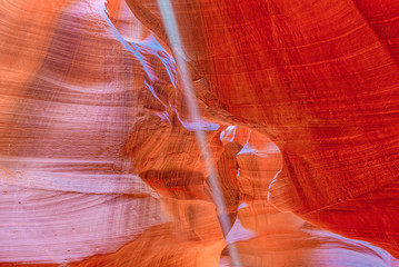 Antelope Canyon is a slot canyon in the American Southwest.