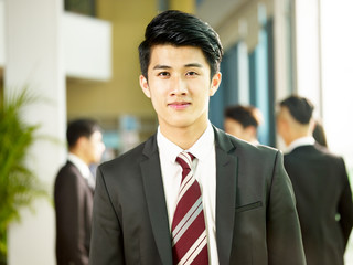 portrait of a young asian business man