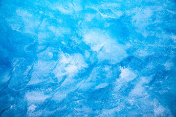 Blue ice texture captured in Icelandic glaciers