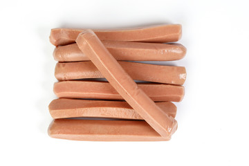 Sausage bangers hotdog chicken beef lamb
