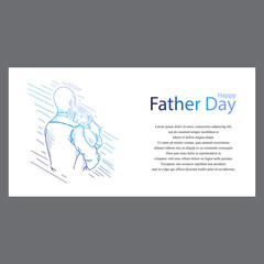 sketch happy father day