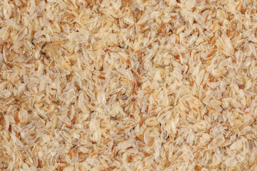 Psyllium Husk Isobgol on white background