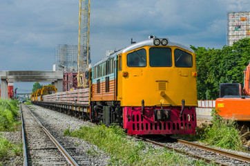 Obraz premium Freight train