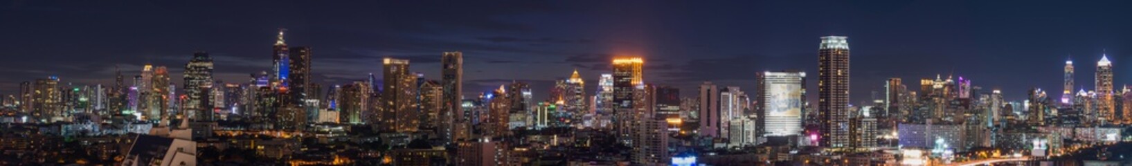Fototapeta na wymiar Bangkok City Panorama