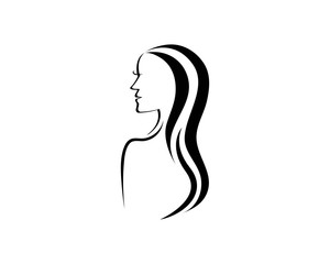 Beauty Women Icon Logo Template vector - Vector