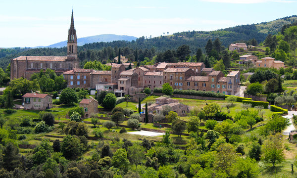 Banne in der Ardeche in Frankreich