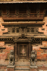 Fototapeta premium Ancient woodcarving