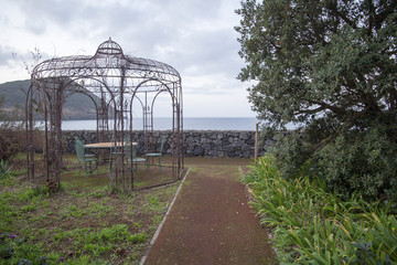 Landscape in Terceira island Azores Portugal