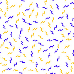 Seamless vector EPS 10 Abstract geometric pattern. Multicolor Figures. Texture for print and Banner. Flat style