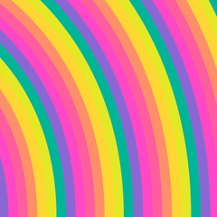 Rainbow Colorful pattern with different color lines. Texture background for textile, print, paper, fabric background, wallpaper