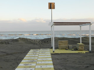 mare in inverno