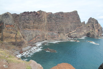 Madeira morphology cliff