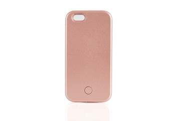 Case for smartphone on a white background