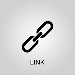 Link icon. Chain concept symbol design. Stock - Vector illustration can be used for web.