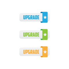 Upgrade Buttons With Ribbons