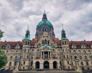 Fototapeta na wymiar Hannover New Town Hall