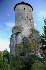 Fototapeta na wymiar Waischenfeld, Burg und Stadt