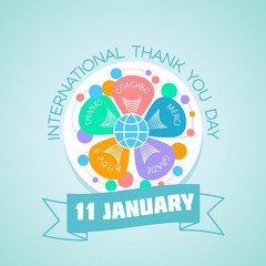 11 january International Thank You Day
