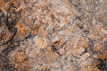 Granite boulders create beautiful textures.