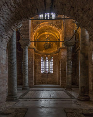 Istanbul, Turkey - the Pammakaristos Church is one of the most well preserved Greek Orthodox Byzantine churches in Istanbul, with its beautiful mosaics