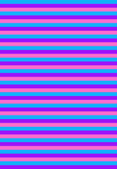 Blue, purple and pink horizontal striped pattern