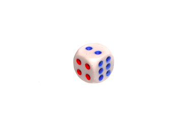 dice isolated on white background