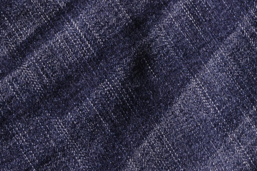 Naklejka premium Navy blue denim texture